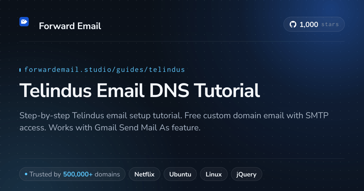 Jak nastavit e-mail pomocí Telindus
